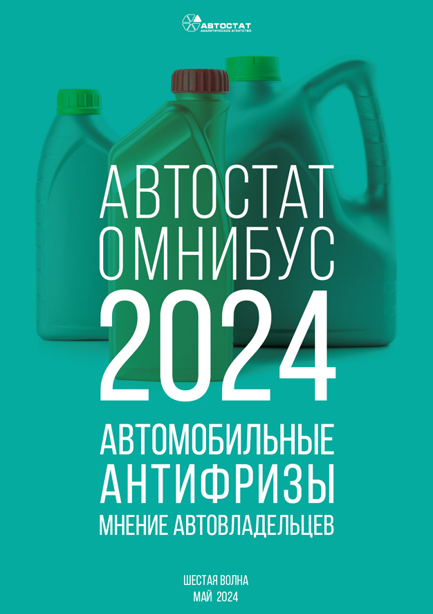 АВТОСТАТ ОМНИБУС &ndash; 2024. Автомобильные антифризы: мнение автовладельцев (шестая волна)