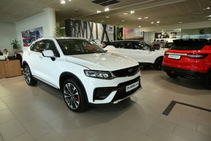 Автомобили Geely стали дороже на 10 – 20 тысяч рублей