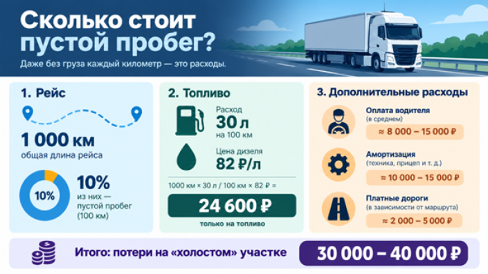 Как поднять рентабельность перевозок: боремся с недогрузами и простоем
