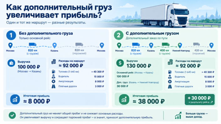 Как поднять рентабельность перевозок: боремся с недогрузами и простоем