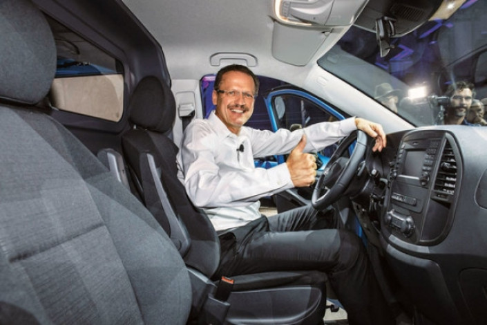 Фолькер Морнинвег, руководитель Mercedes-Benz Vans («Ведомости»)
