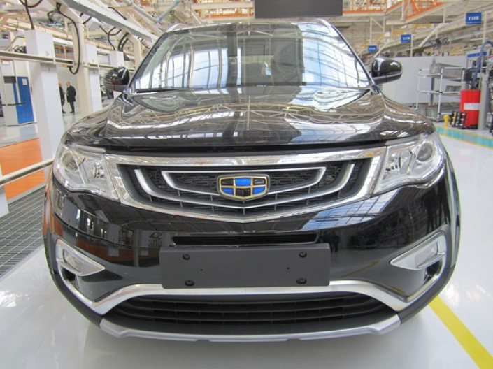 Виктория Лобода: открытие завода «БелДжи» - выпуск Geely Atlas
