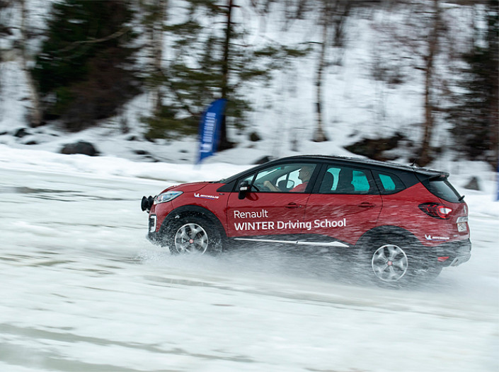 Игорь Моржаретто: Школа вождения Renault. Танцы на льду