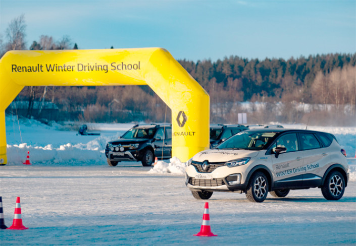 Игорь Моржаретто: Школа вождения Renault. Танцы на льду
