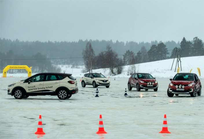 Игорь Моржаретто: Школа вождения Renault. Танцы на льду