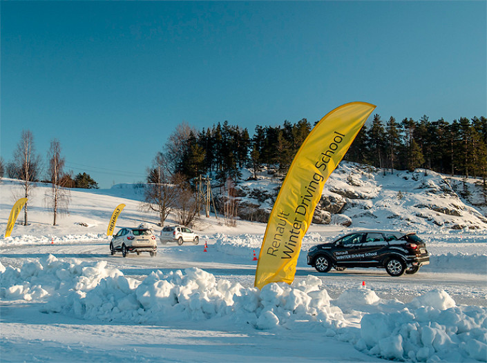 Игорь Моржаретто: Школа вождения Renault. Танцы на льду