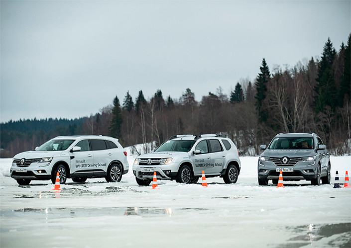 Игорь Моржаретто: Школа вождения Renault. Танцы на льду