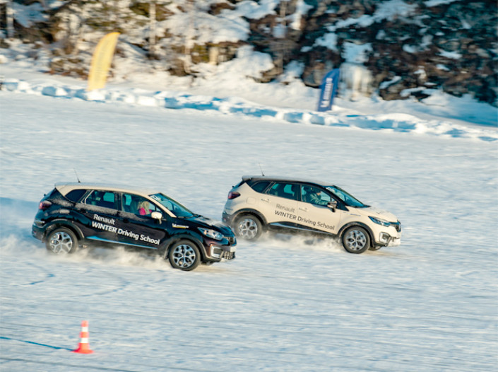 Игорь Моржаретто: Школа вождения Renault. Танцы на льду