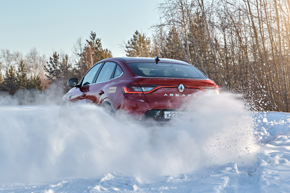 Сергей Смирнов: Renault Arkana - во льду и снегах Урала