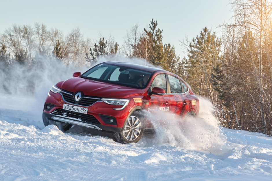 Сергей Смирнов: Renault Arkana - во льду и снегах Урала