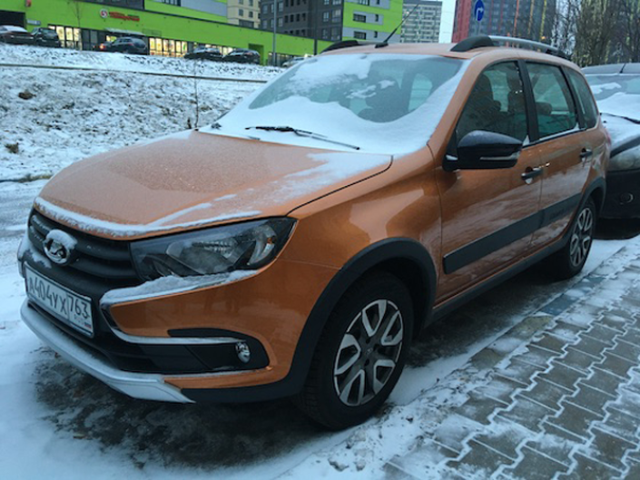Антон Чуйкин: LADA Granta Cross - Автомобиль №1