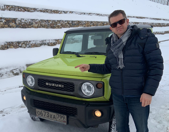 Сергей Целиков: Suzuki Jimny - дорогая игрушка