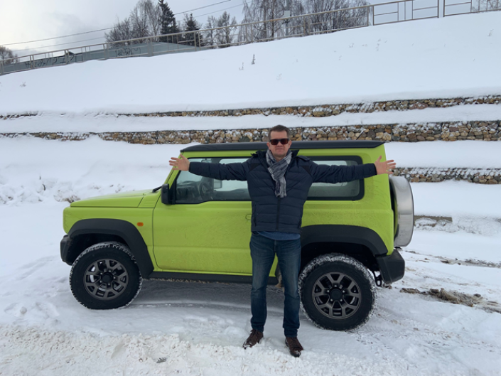 Сергей Целиков: Suzuki Jimny - дорогая игрушка