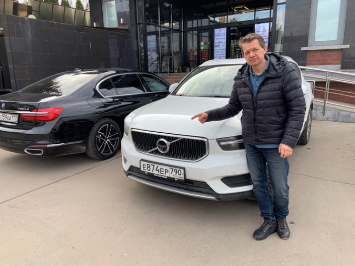 Сергей Целиков: Volvo XC40 - столичная штучка