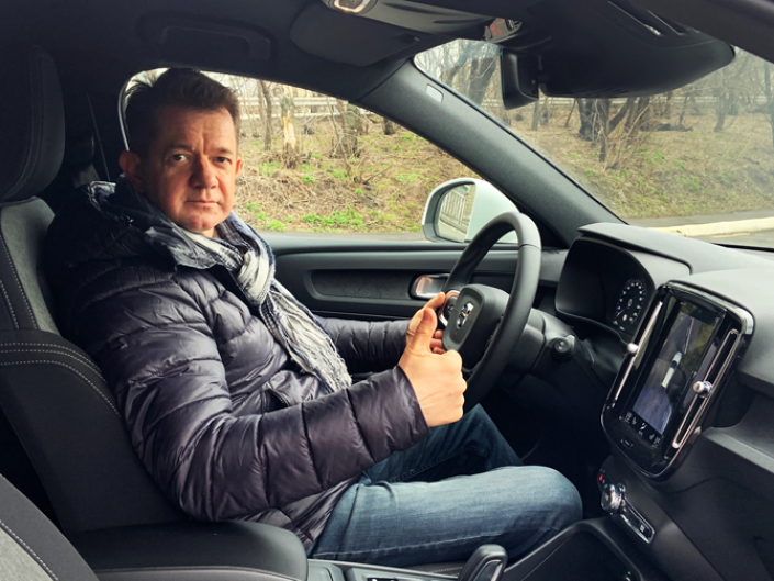 Сергей Целиков: Volvo XC40 - столичная штучка