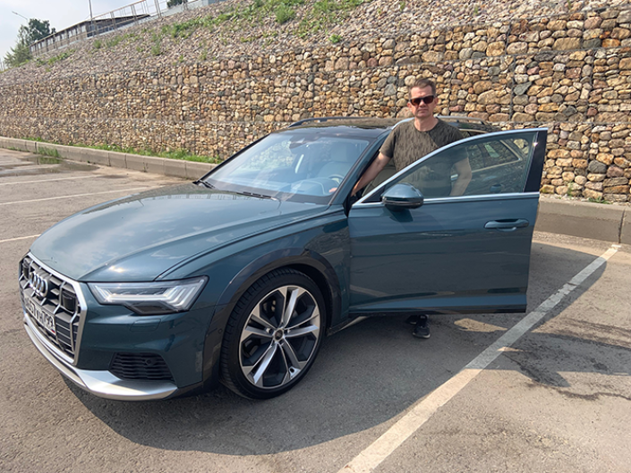 Сергей Целиков: Audi A6 Allroad - универсальная яхта не для всех дорог