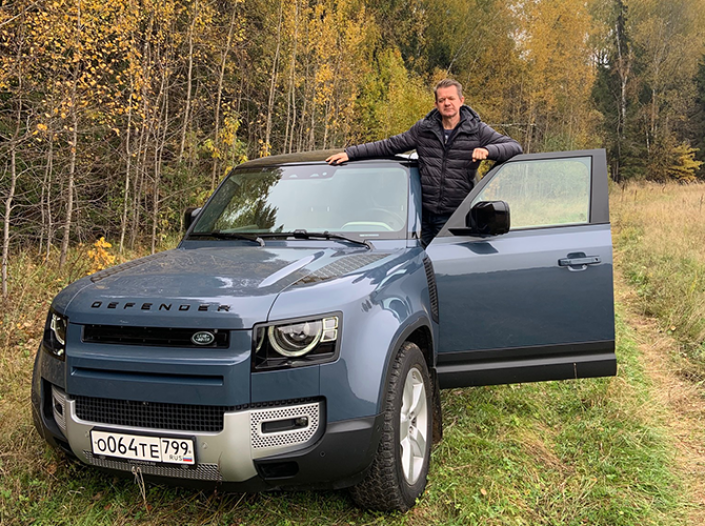 Сергей Целиков: Land Rover Defender - и в грязи, и в князи