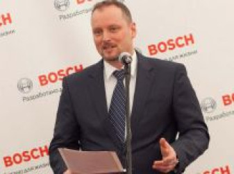 Михаэль Шёлльхорн, вице-президент подразделения Bosch «Системы шасси» (Auto.ru)