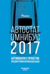 АВТОСТАТ ОМНИБУС – 2017. Автомобили с пробегом: предпочтения автовладельцев.