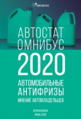 АВТОСТАТ ОМНИБУС – 2020. Автомобильные антифризы: мнение автовладельцев (вторая волна).