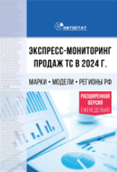 Экспресс-мониторинг продаж ТС в 2024г. Расширенная версия