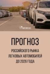 Прогноз российского рынка легковых автомобилей до 2026 года