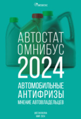 «АВТОСТАТ ОМНИБУС – 2024» Автомобильные антифризы: мнение автовладельцев (шестая волна).