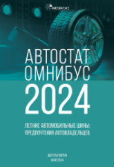 «АВТОСТАТ ОМНИБУС-2024». Летние автомобильные шины: предпочтения автовладельцев (шестая волна).