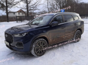 Гибридный Chery Tiggo 8 PRO e+ проходит испытания в России