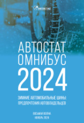 АВТОСТАТ ОМНИБУС – 2024. Зимние автомобильные шины: предпочтения автовладельцев (восьмая волна).