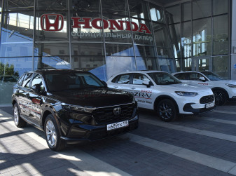 Honda открыла продажи новых автомобилей в Санкт-Петербурге