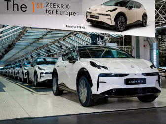 Китайские электромобили Zeekr добрались до Европы