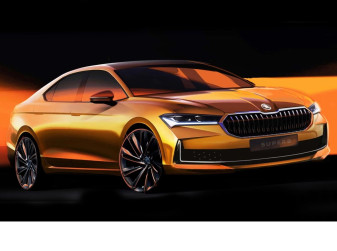 Skoda рассекретила дизайн нового Superb