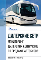 Дилерские сети. Мониторинг дилерских контрактов по продаже автобусов.