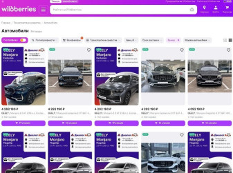 В Ростове-на-Дону и Краснодаре можно будет купить автомобиль через Wildberries