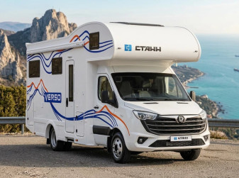 Бренд СТАНН вывел на рынок автодом Verso на шасси Sollers SF5