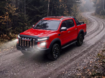 В России стартовали продажи пикапа JAC T9 в новой версии Урбан+